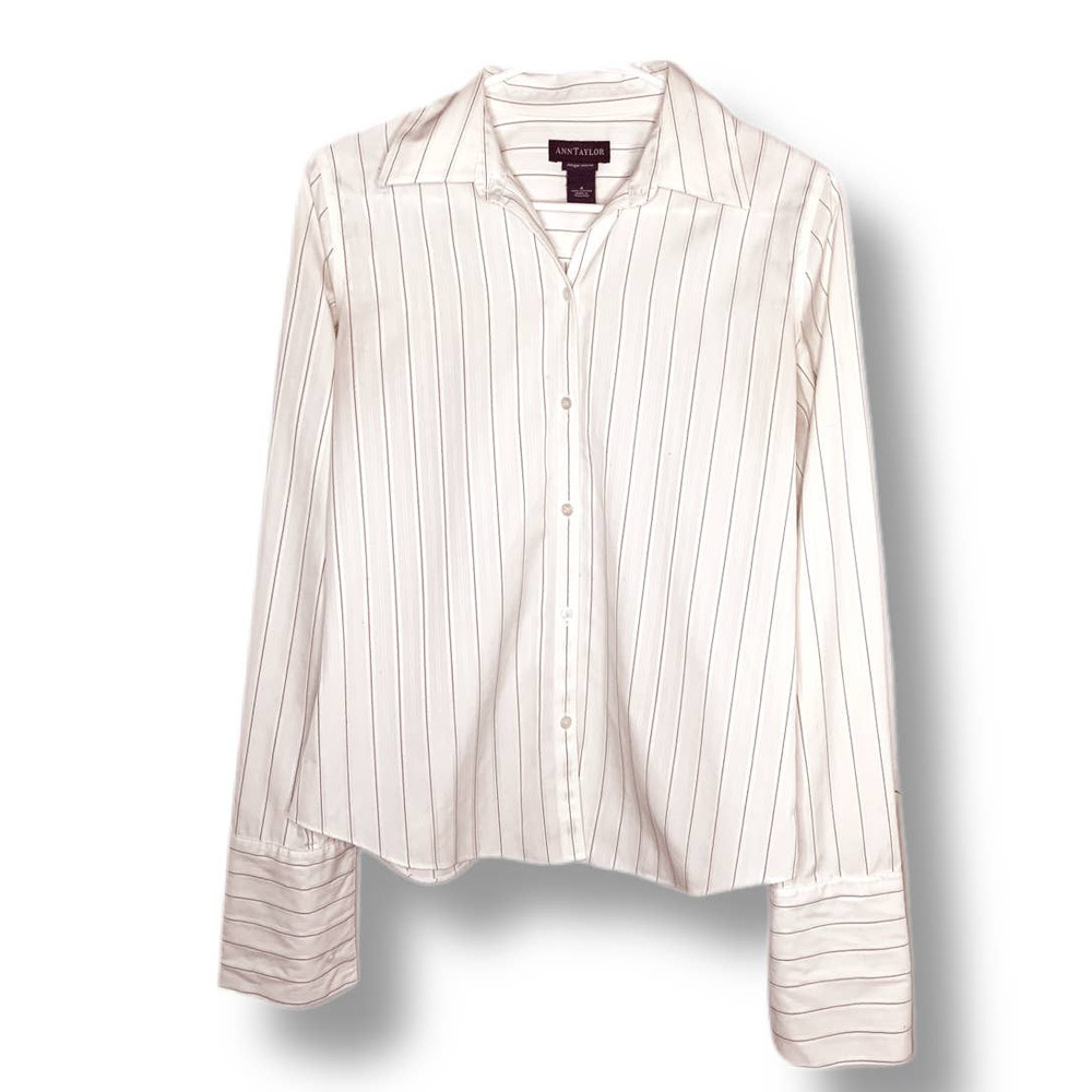 ANN TAYLOR easy care pinstripe FINAL PRICE